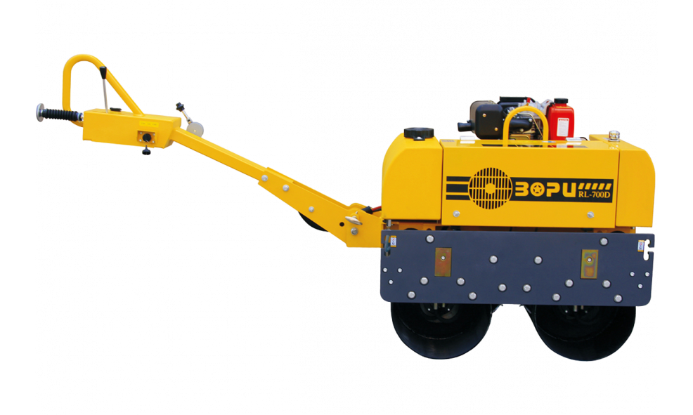 Каток тротуарный (ручной/двухвальцовый) BOPU RL-700D