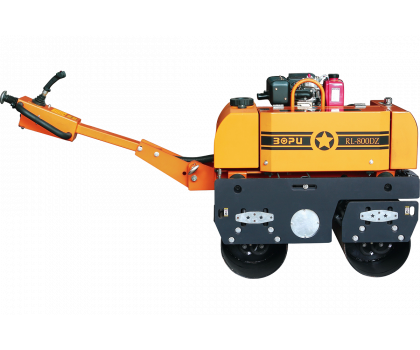 Каток тротуарный (ручной/двухвальцовый) BOPU RL-800DZ