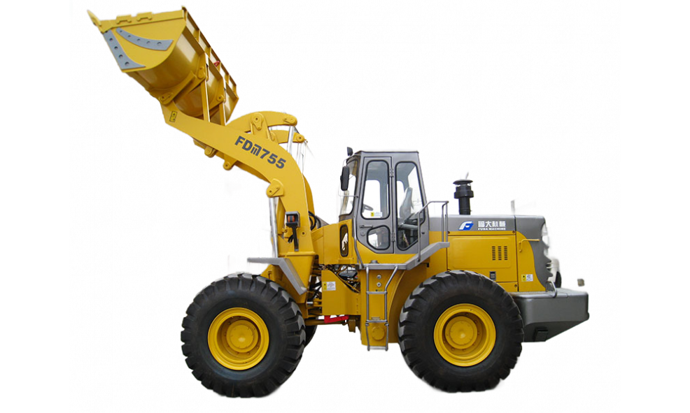 Фронтальный погрузчик FUDA FDM755