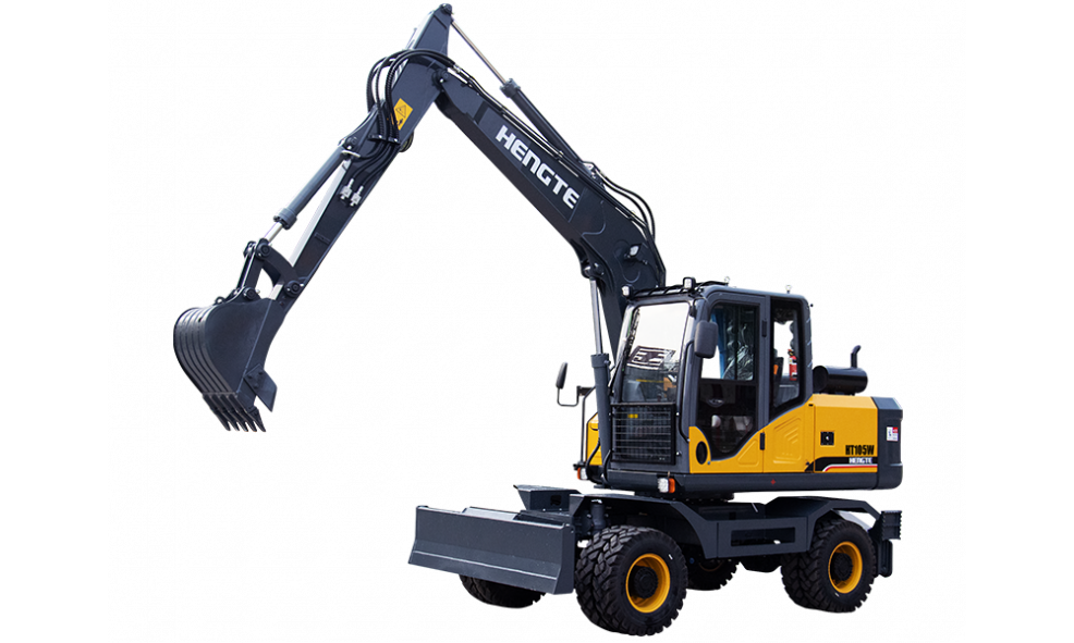 Экскаватор колесный HENGTE HT105W-G