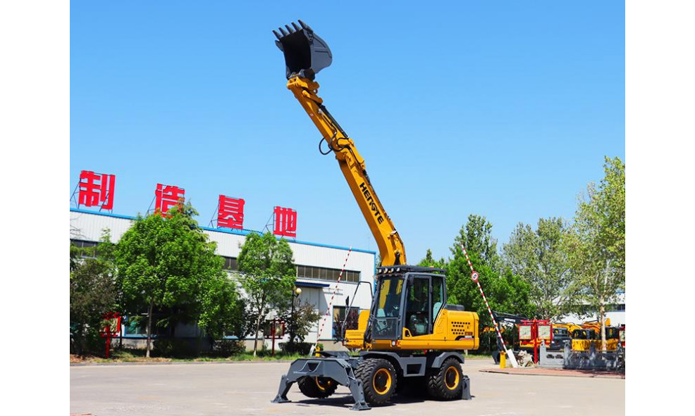 Экскаватор колесный HENGTE HT160W