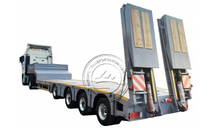 Полуприцеп низкорамный HFQC LOWBED TRAILER Полуприцеп низкорамный HFQC LOWBED TRAILER