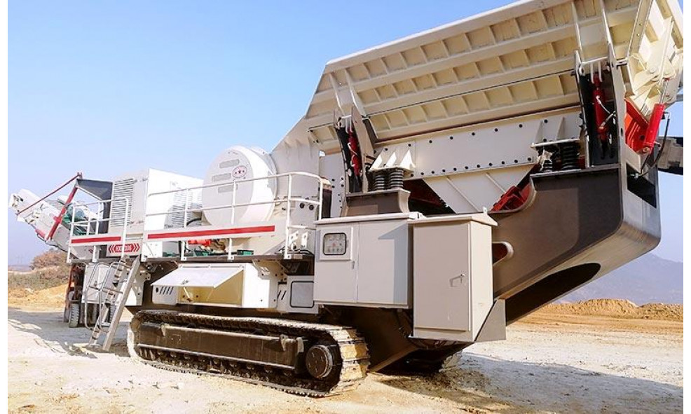 Гусеничная щековая дробилка HXJQ WT120