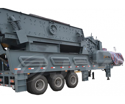 Мобильная установка дробления и сортировки JINGGONG Y3S1548F1010