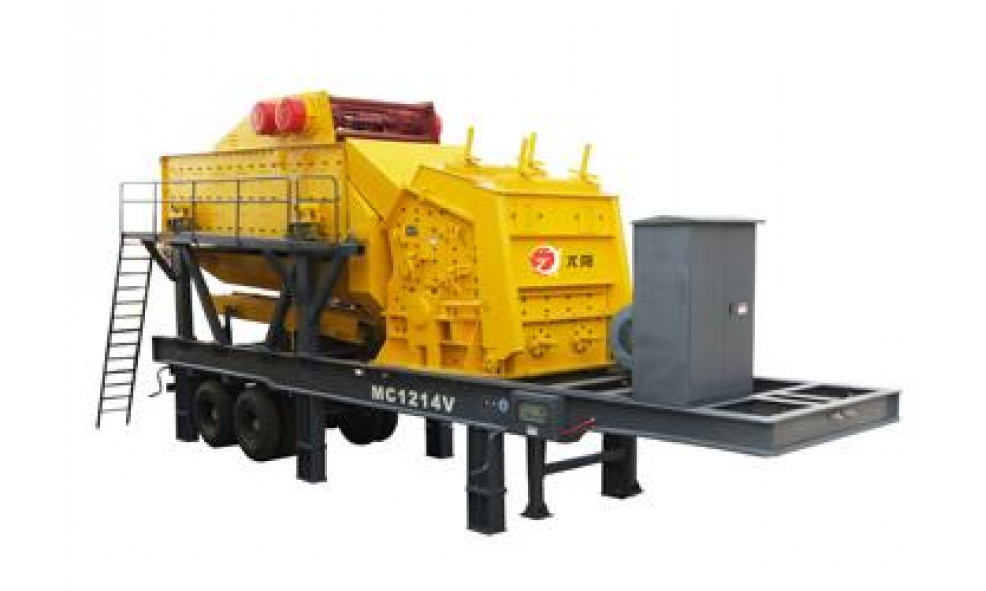 Мобильная установка дробления и сортировки LONGYANG MC1214V