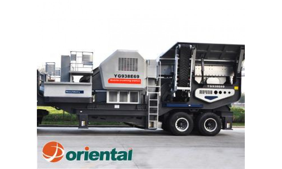 Мобильная щековая дробилка ORIENTAL YG1142E710