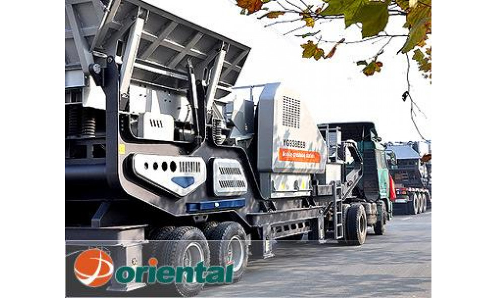 Мобильная щековая дробилка ORIENTAL YG1349E912