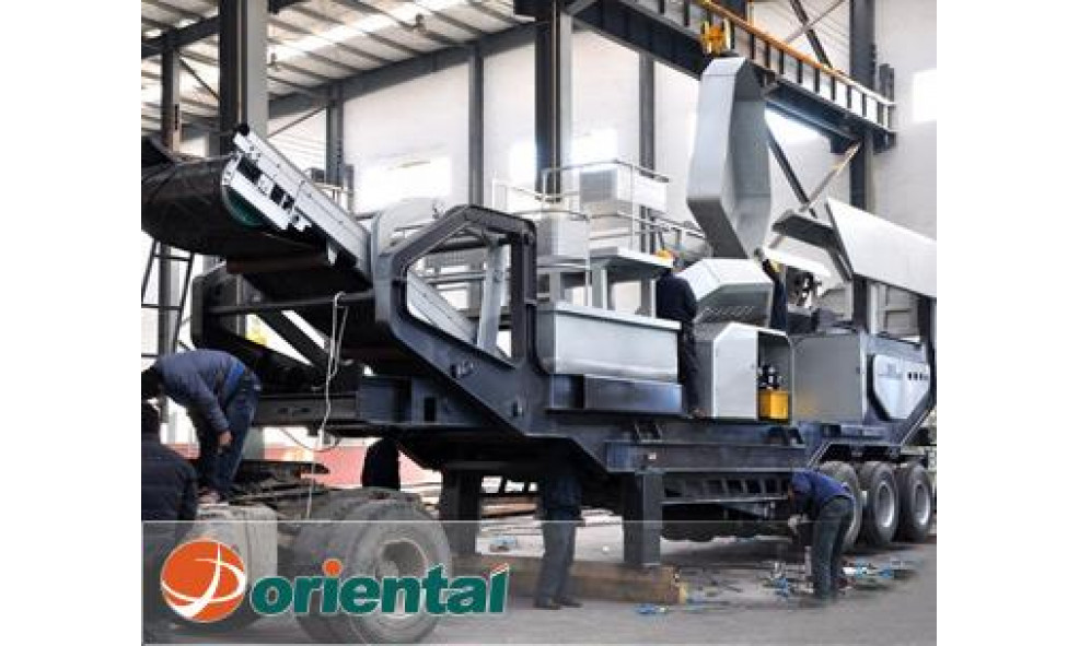 Мобильная щековая дробилка ORIENTAL YG1349E912