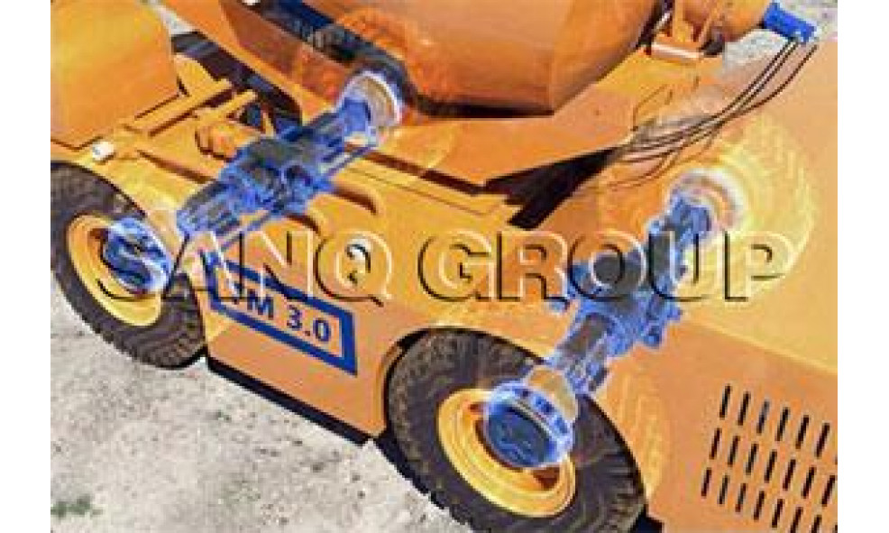 Бетоносмеситель с самозагрузкой SANQGROUP BTSL2000