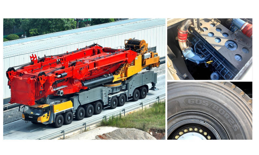 Автокран SANY SAC40000T