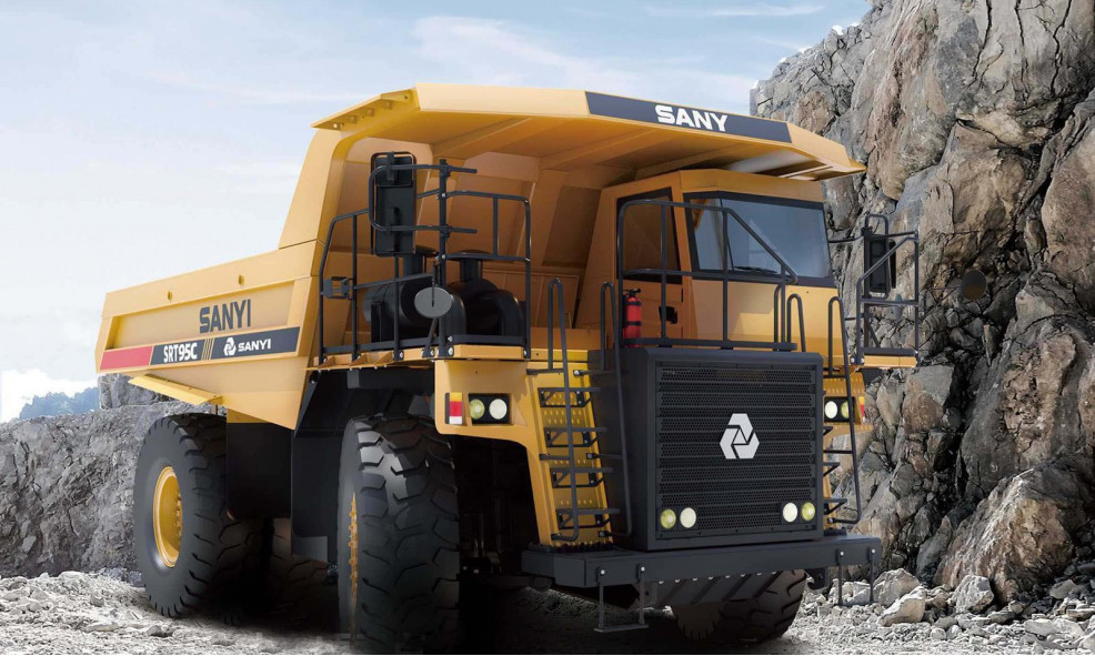 Самосвал карьерный SANY SRT95C
