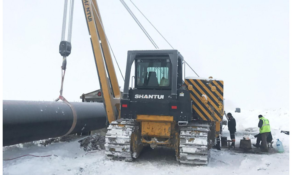 Трубоукладчик SHANTUI SP90Y