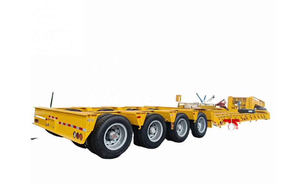 Полуприцеп низкорамный TONGYADA 100T DETACHABLE GOOSENECK HYDRAULIC LOW BED SEMI TRAILER