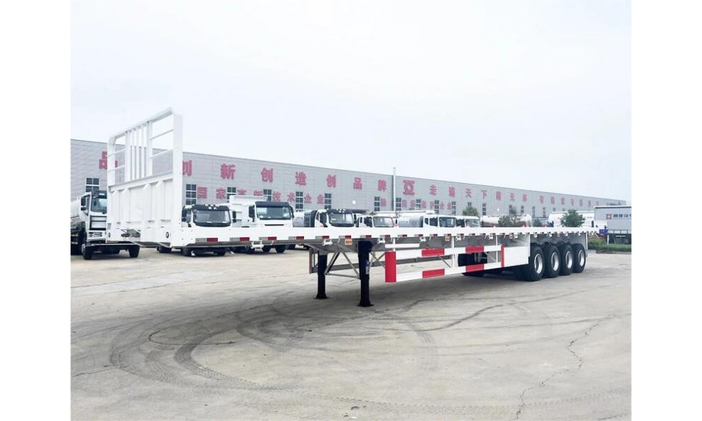 Полуприцеп платформа TONGYADA 15M FLATBED SEMI TRAILER
