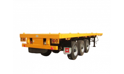 Полуприцеп контейнеровоз TONGYADA 3 AXLE FLATBED SEMI TRAILER TO SAUDI ARABIA