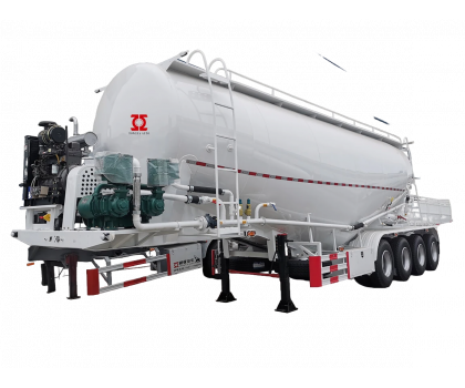 Полуприцеп цементовоз TONGYADA 50M3 LARGE VOLUME POWDER BULK CEMENT TANKER SEMI TRAILER