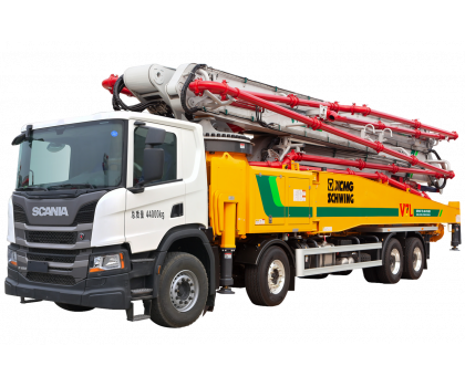 Автобетононасос XCMG HB62V (SCANIA)