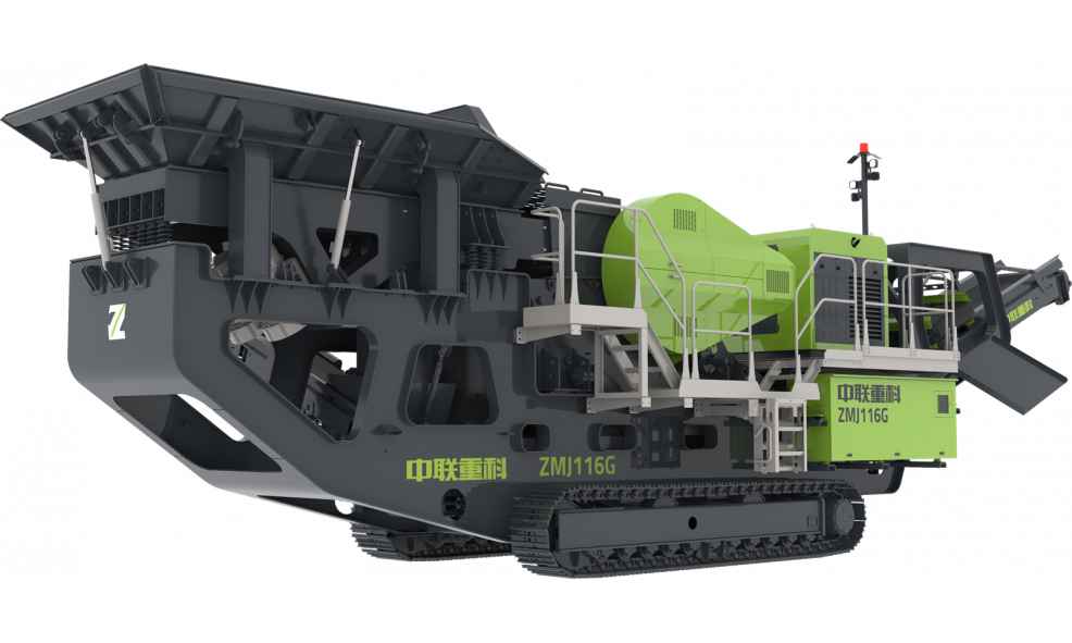 Гусеничная щековая дробилка ZOOMLION ZMJ116G