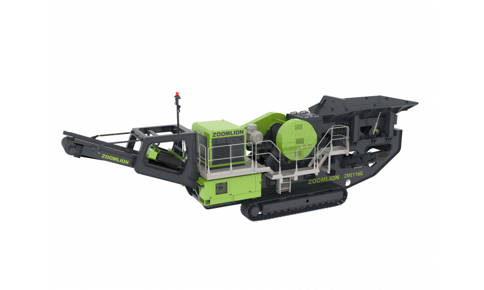 Гусеничная щековая дробилка ZOOMLION ZMJ116G
