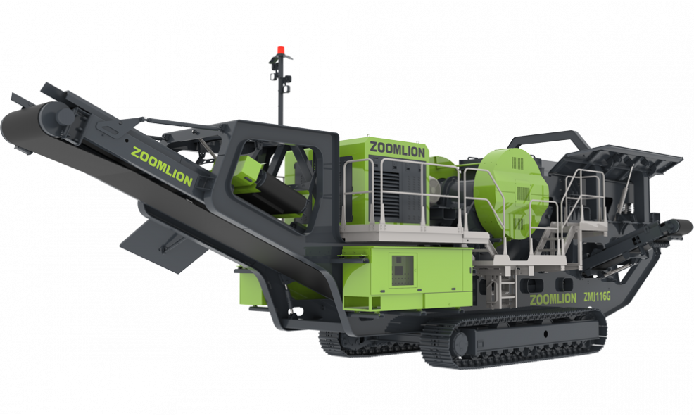 Гусеничная щековая дробилка ZOOMLION ZMJ116G
